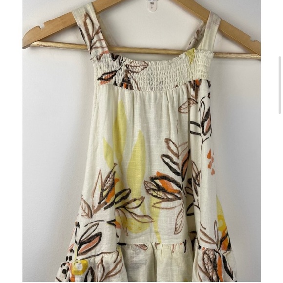 NWT Free People Anita Floral Maxi Dress - Picture 5 of 9